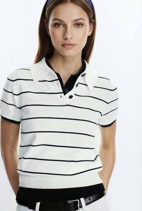 Knit Polo Shirt