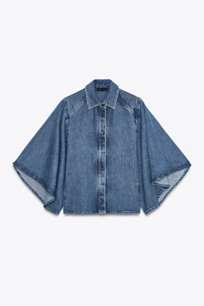 Denim Kimono Shirt