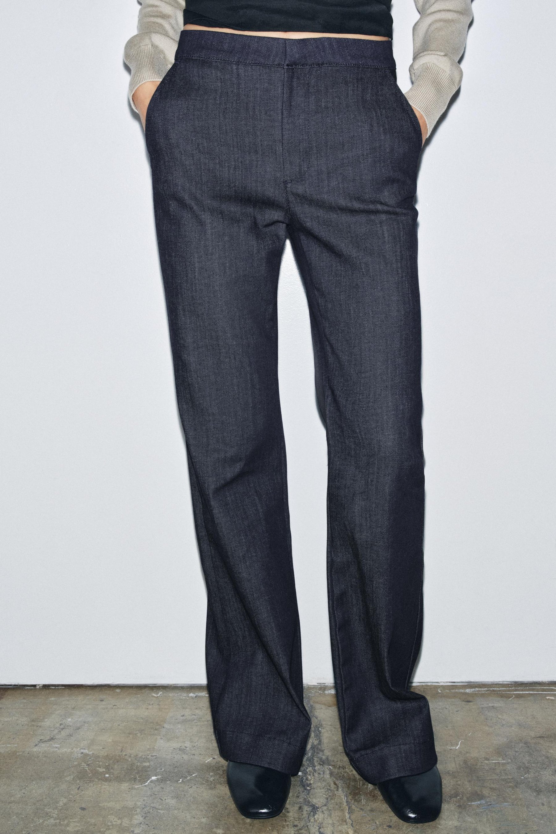 Flare Mid-Rise Jeans