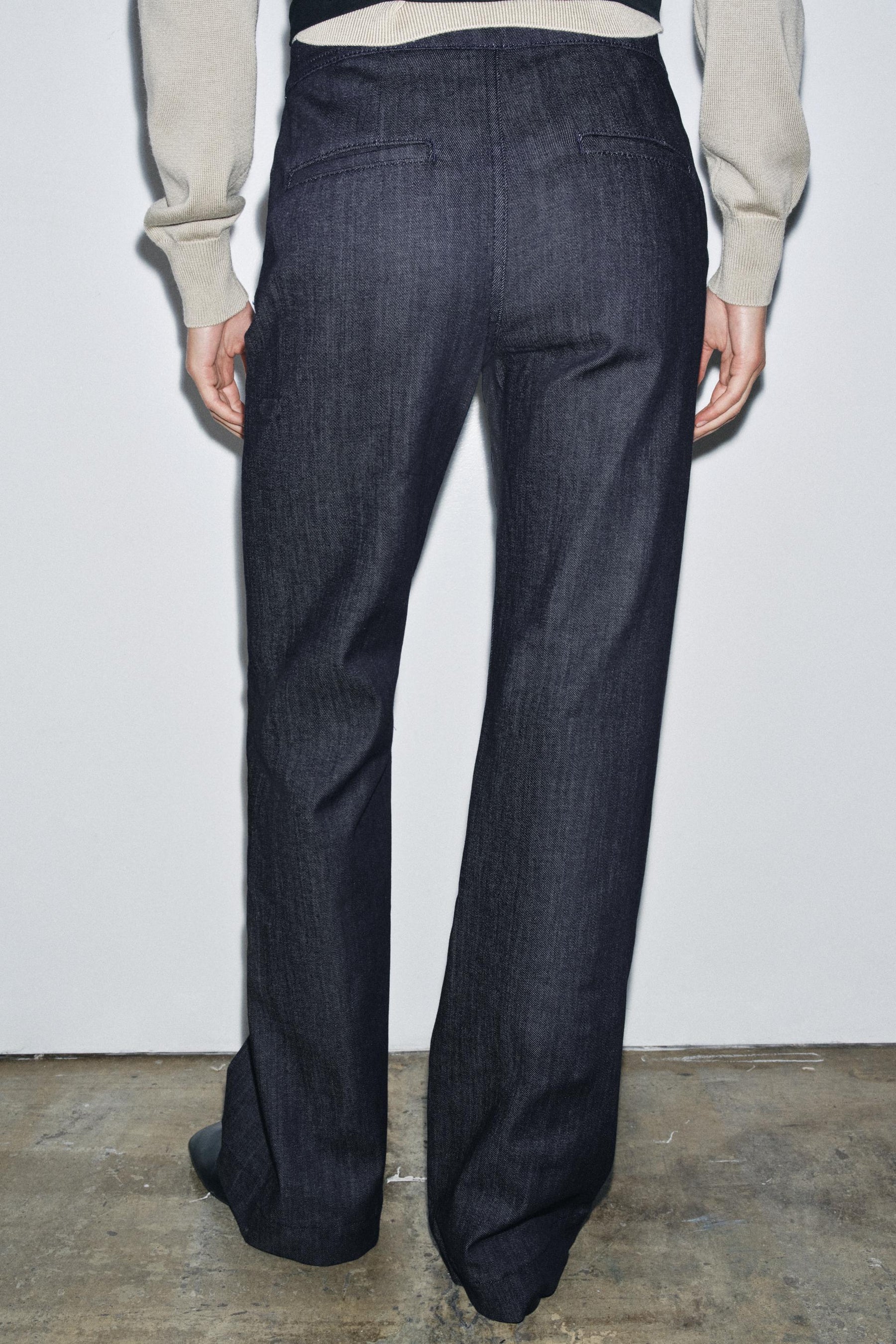 Flare Mid-Rise Jeans