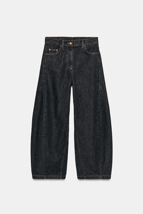 Barrel Mid-Waist Jeans