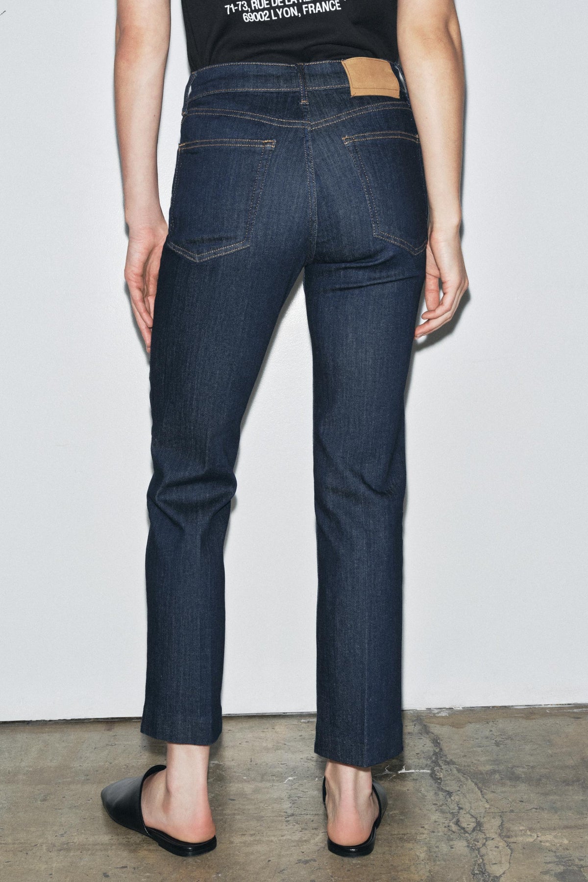 Mid-Waist Bootcut Jeans