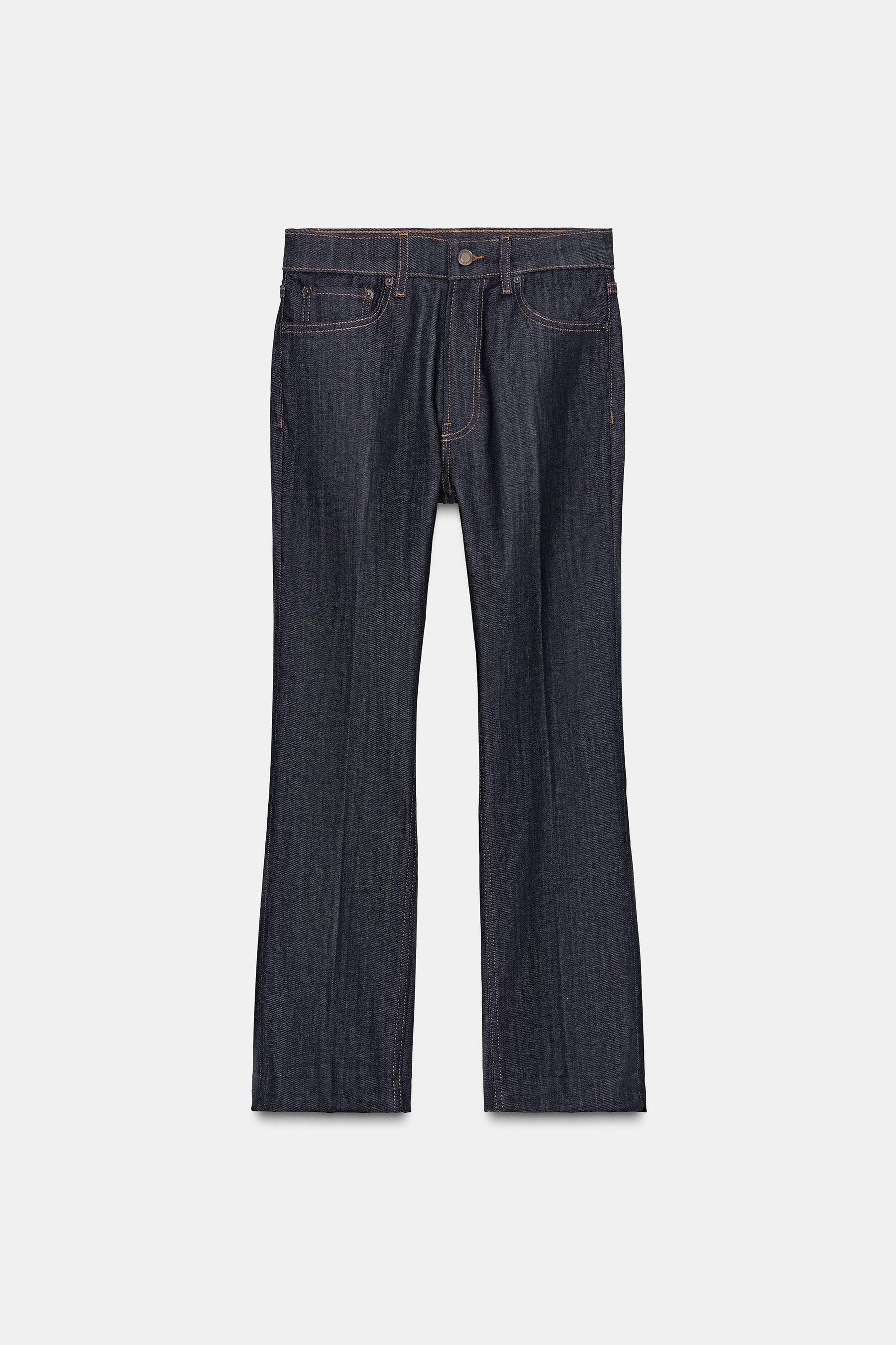 Mid-Waist Bootcut Jeans
