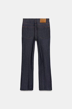Mid-Waist Bootcut Jeans