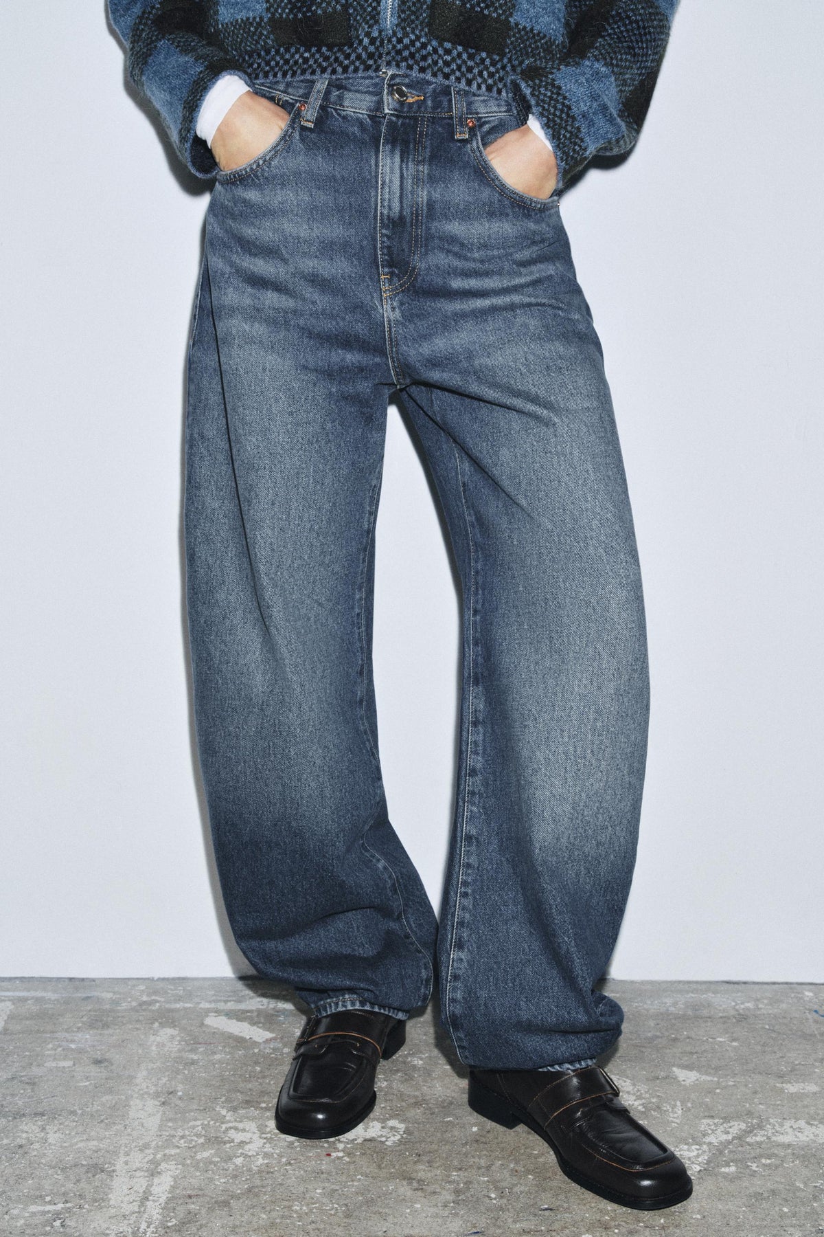 Balloon High-Waist Jeans