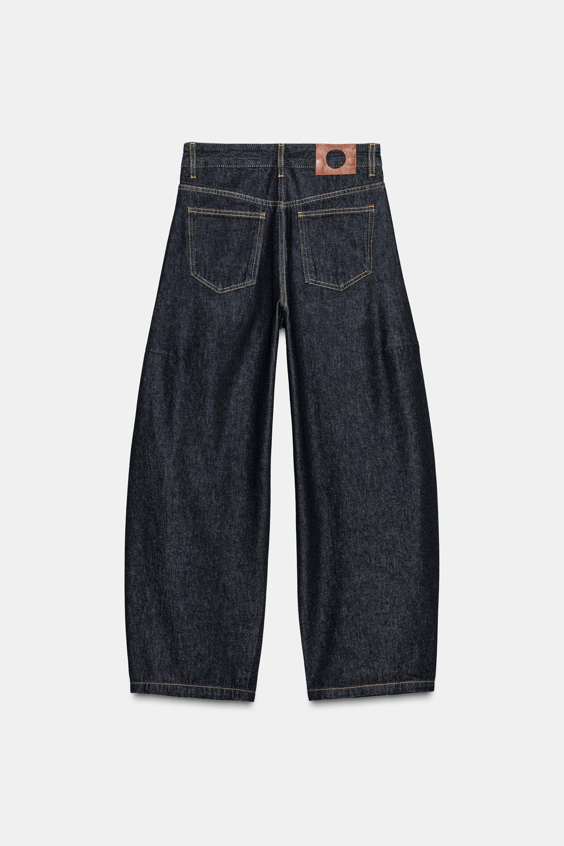 Ankle Balloon Mid-Waist Jeans