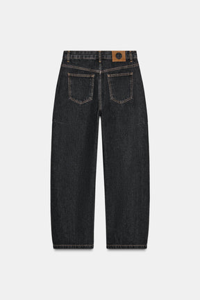 Ankle Balloon Mid-Waist Jeans