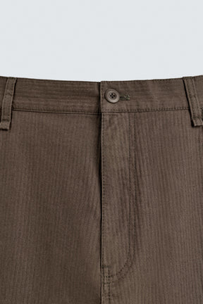 WASHED STRAIGHT-LEG TROUSERS - Image 9