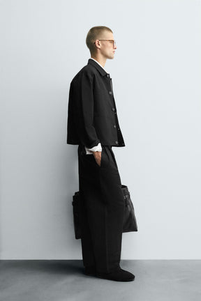 RELAXED FIT OVERSHIRT WITH POCKETS - Image 4