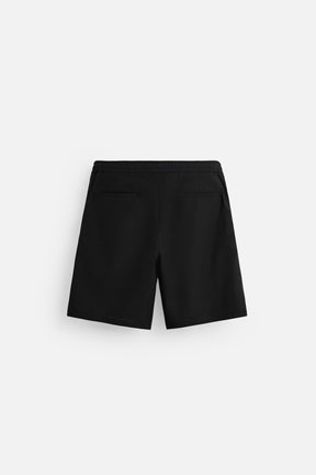 TEXTURED REGULAR FIT BERMUDA SHORTS - Image 7