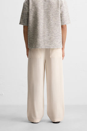 REGULAR FIT JOGGER WAIST TROUSERS - Image 3