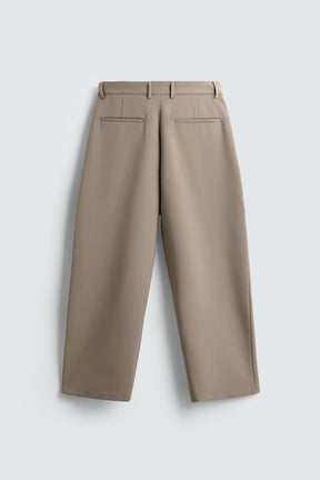 RELAXED FIT PLEATED TROUSERS - Image 8
