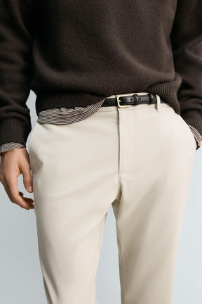 SLIM FIT COMFORT TROUSERS - Image 5