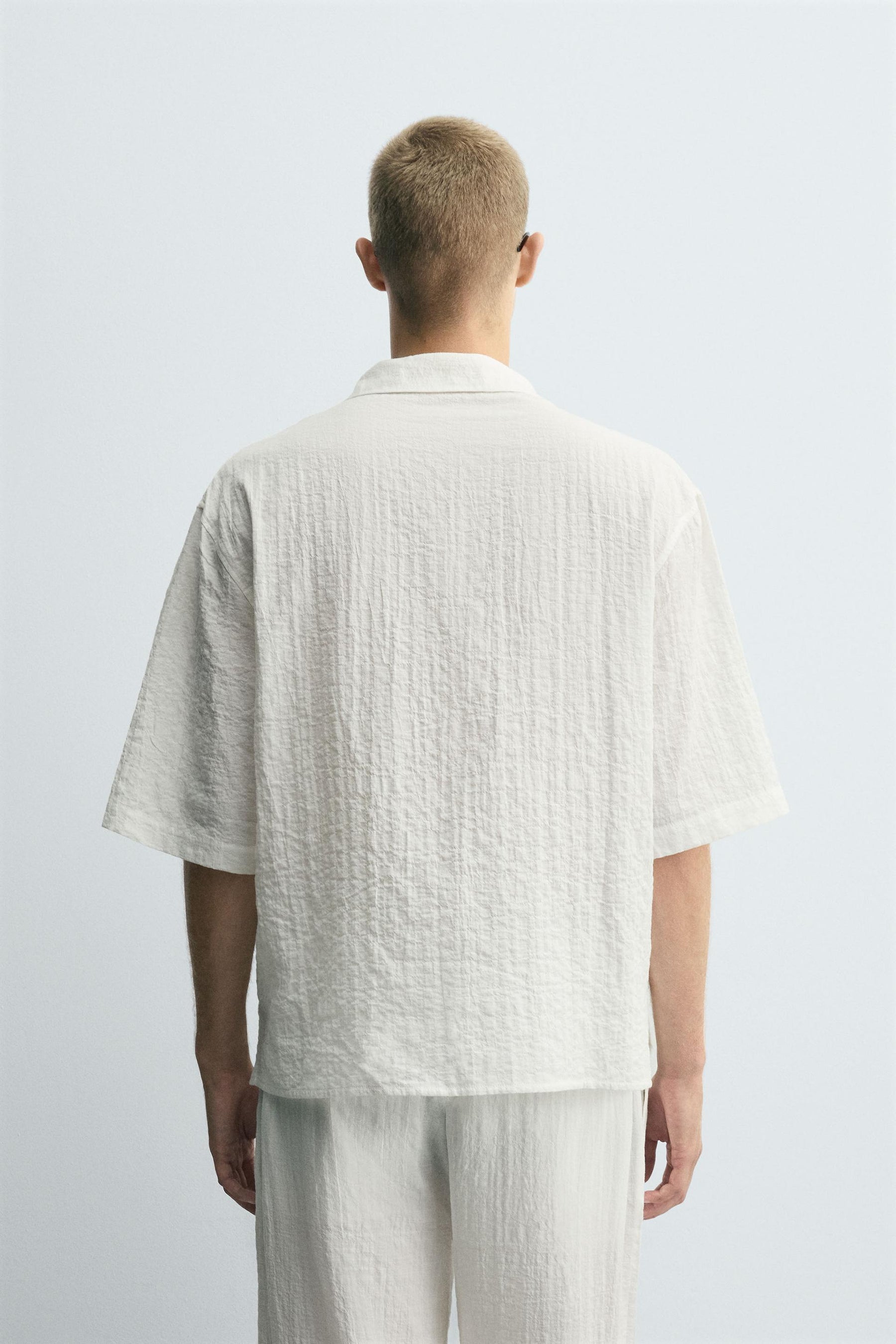 TEXTURED POLO SHIRT - Image 3