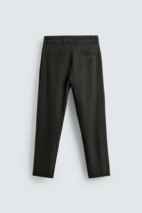 COMFORT TEXTURED CHINO TROUSERS - Image 7