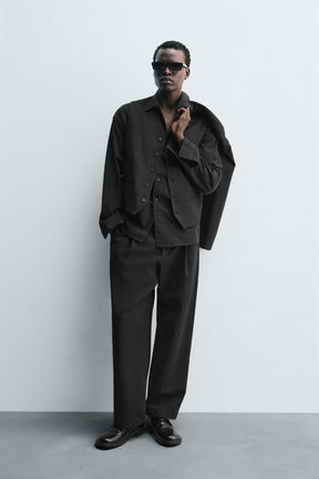 TEXTURED SUIT WAISTCOAT - Image 1