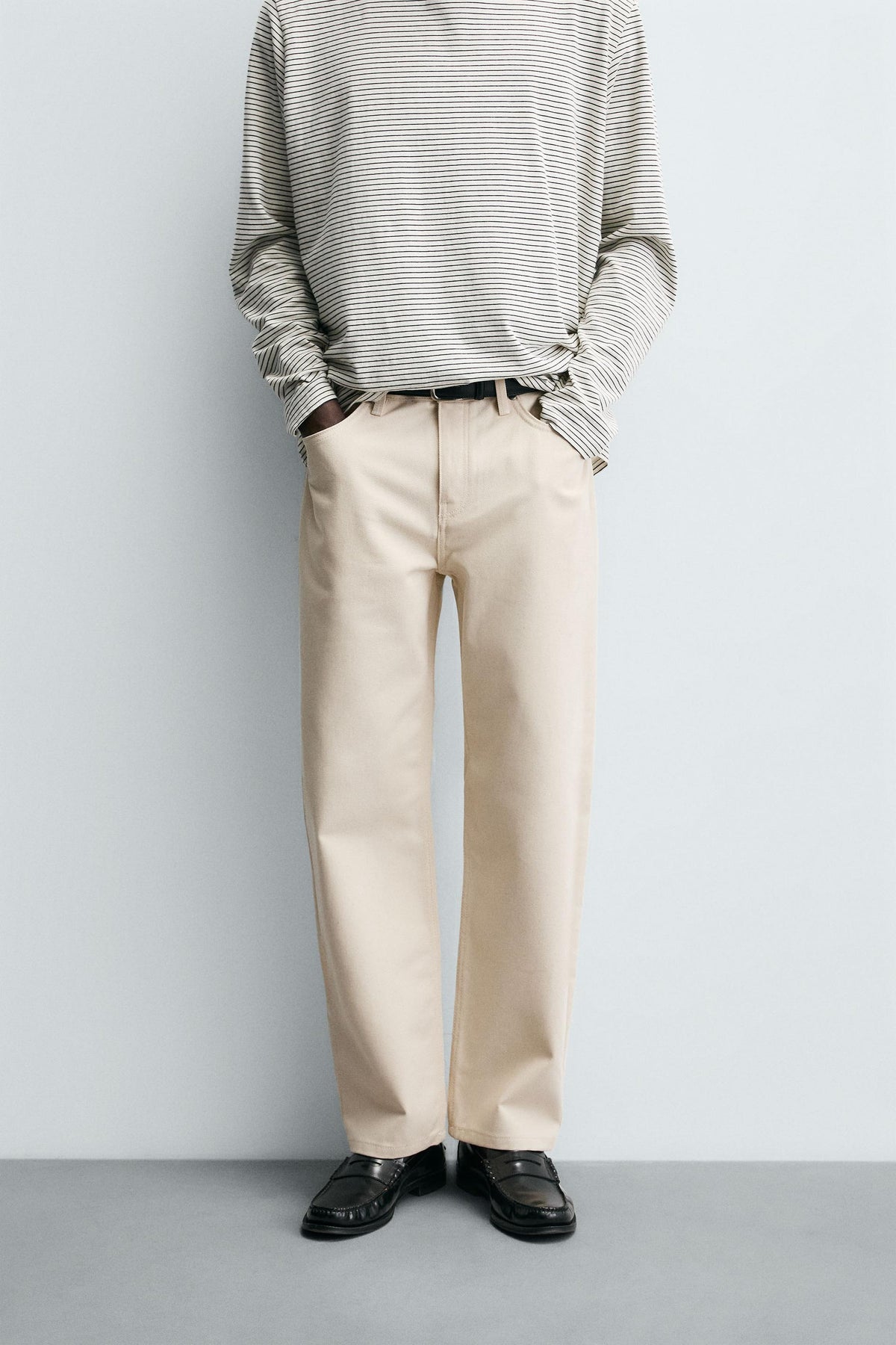 STRAIGHT-LEG TROUSERS - Image 2