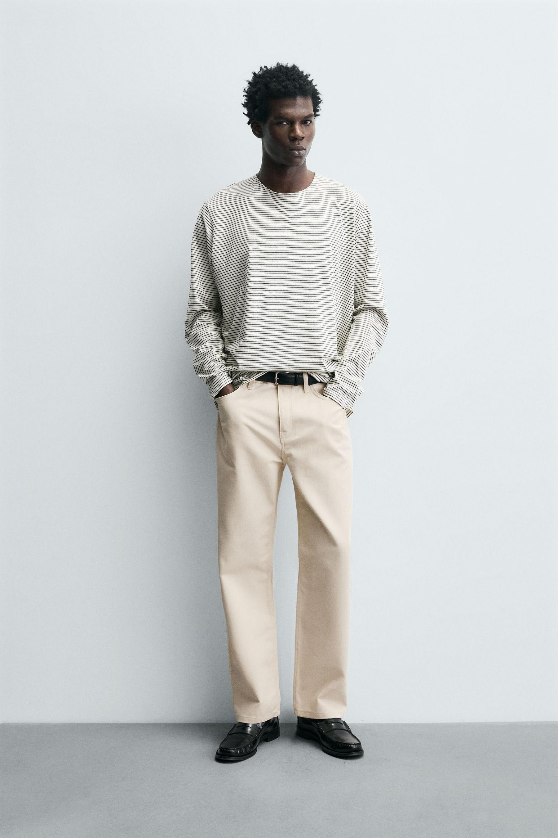STRAIGHT-LEG TROUSERS - Image 1