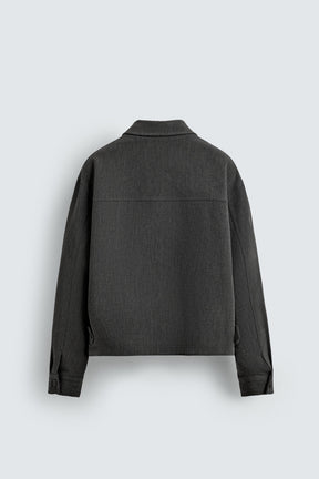 TEXTURED OVERSHIRT - Image 7