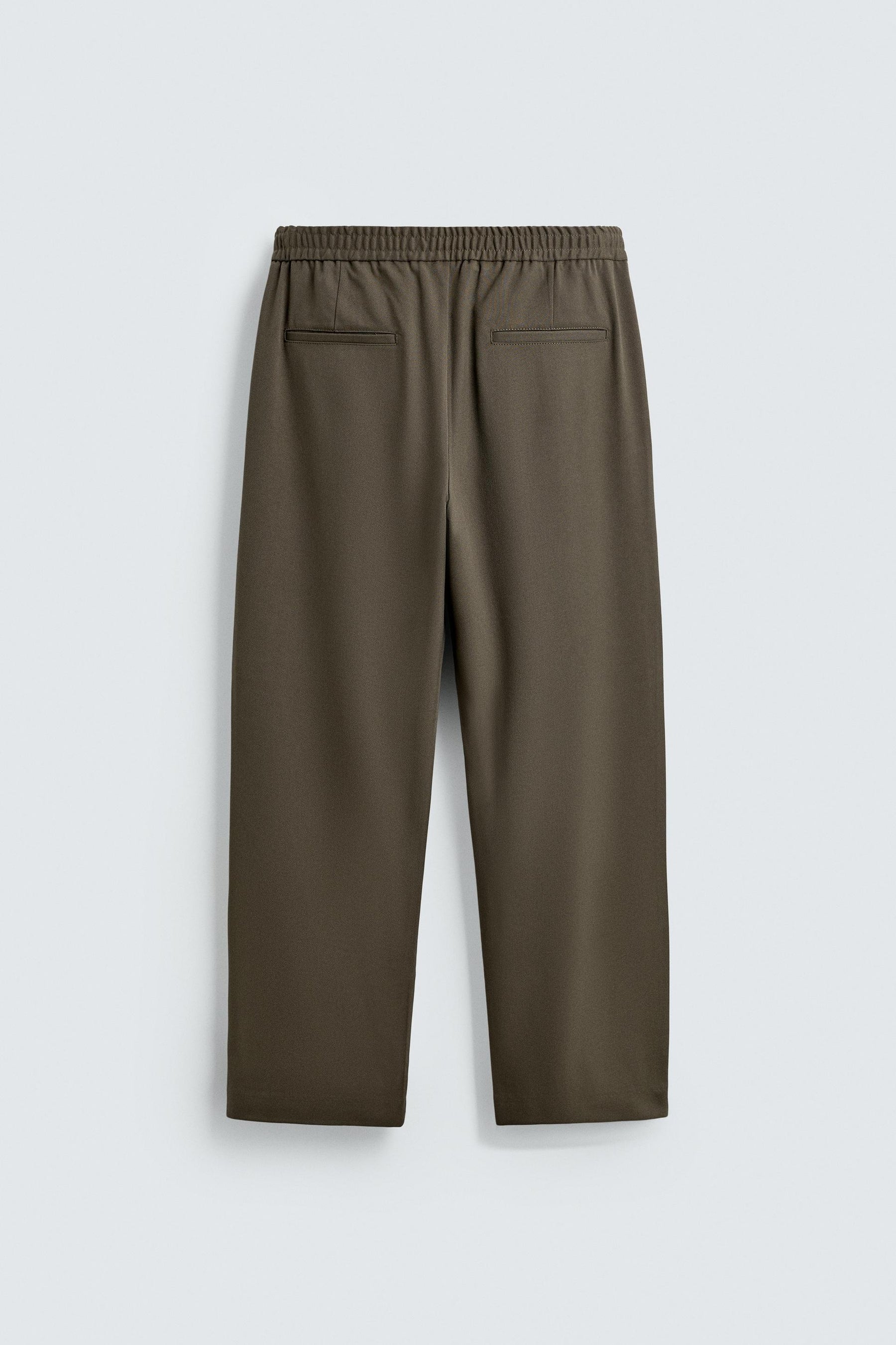 REGULAR FIT JOGGER WAIST TROUSERS - Image 7