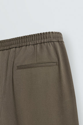 REGULAR FIT JOGGER WAIST TROUSERS - Image 9