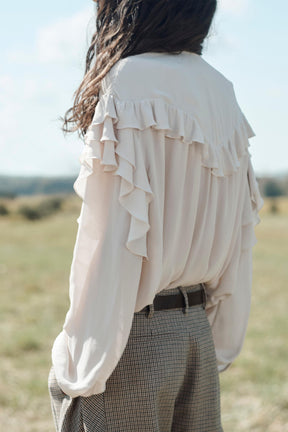 Ruffled Bow Blouse Limited