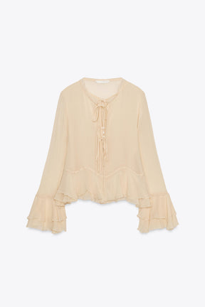 Ruffled Fashion Shirt