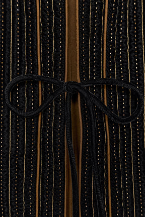 Velvet Quilted Waistcoat - Image 8