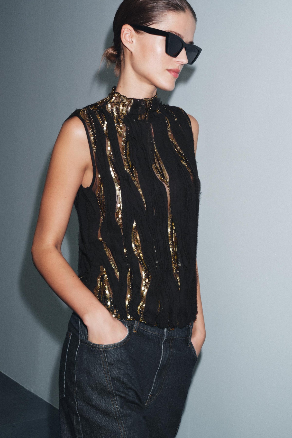 Sequin Top