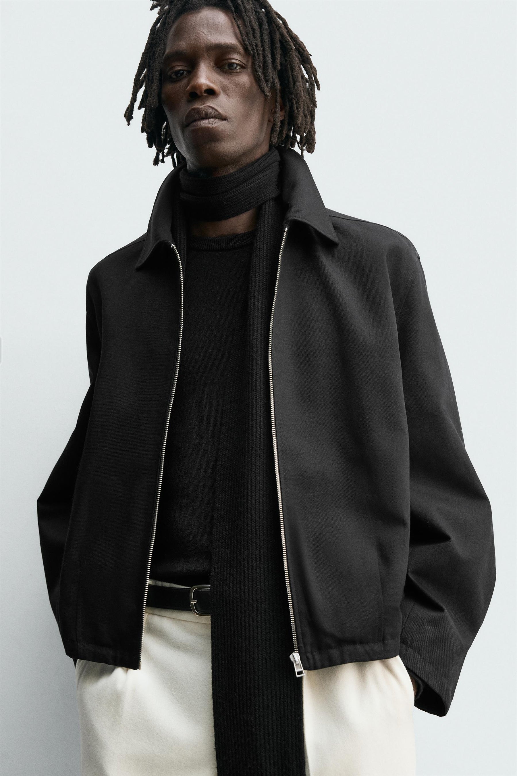 TEXTURED ZIP-UP JACKET - Image 5