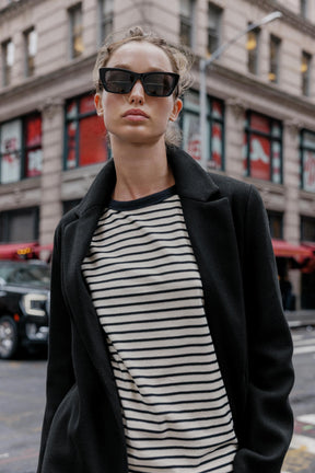 STRIPED LONG-SLEEVE SHIRT