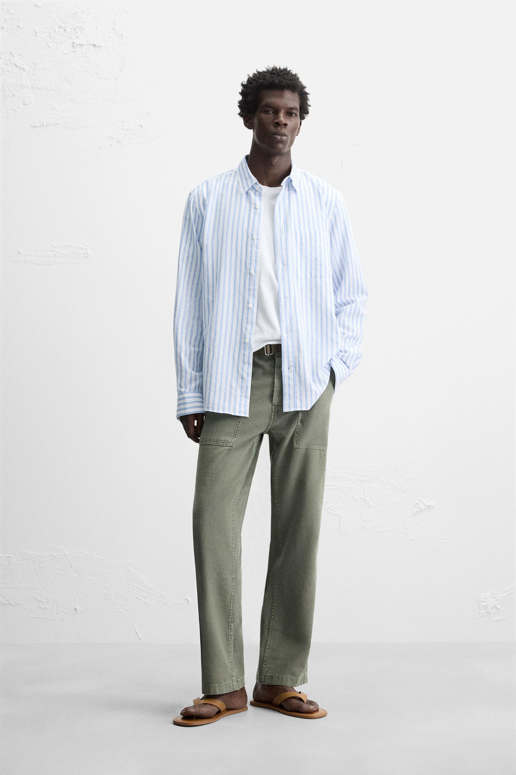 COTTON - LINEN SHIRT - Image 1