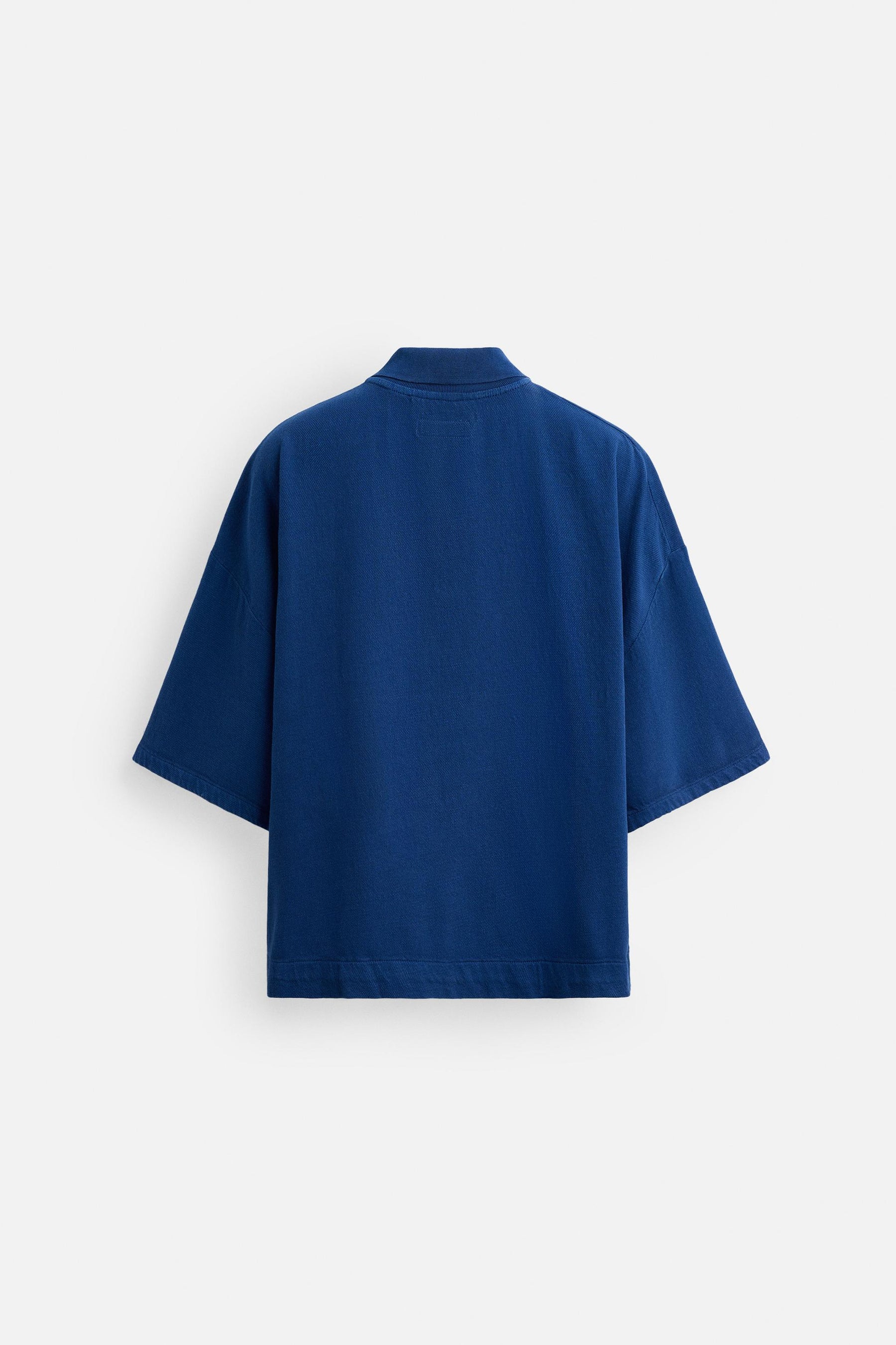 EMBROIDERED TEXT POLO SHIRT - Image 7