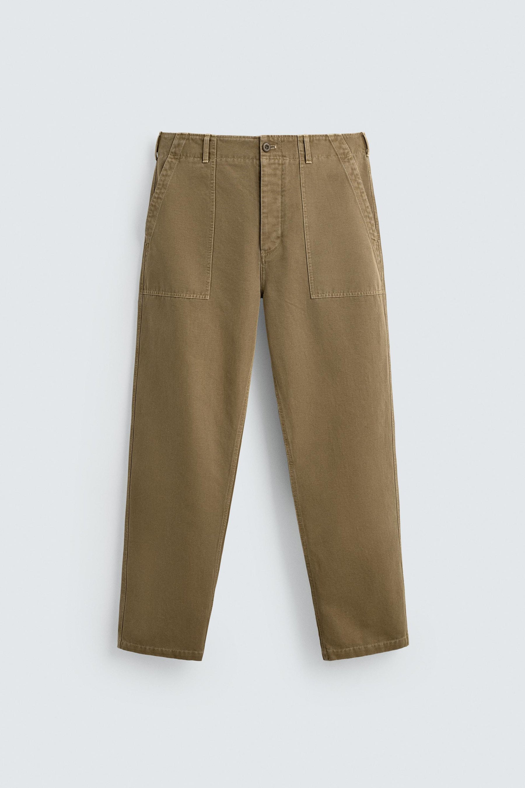 REGULAR FIT TROUSERS WITH POCKETS - Image 7