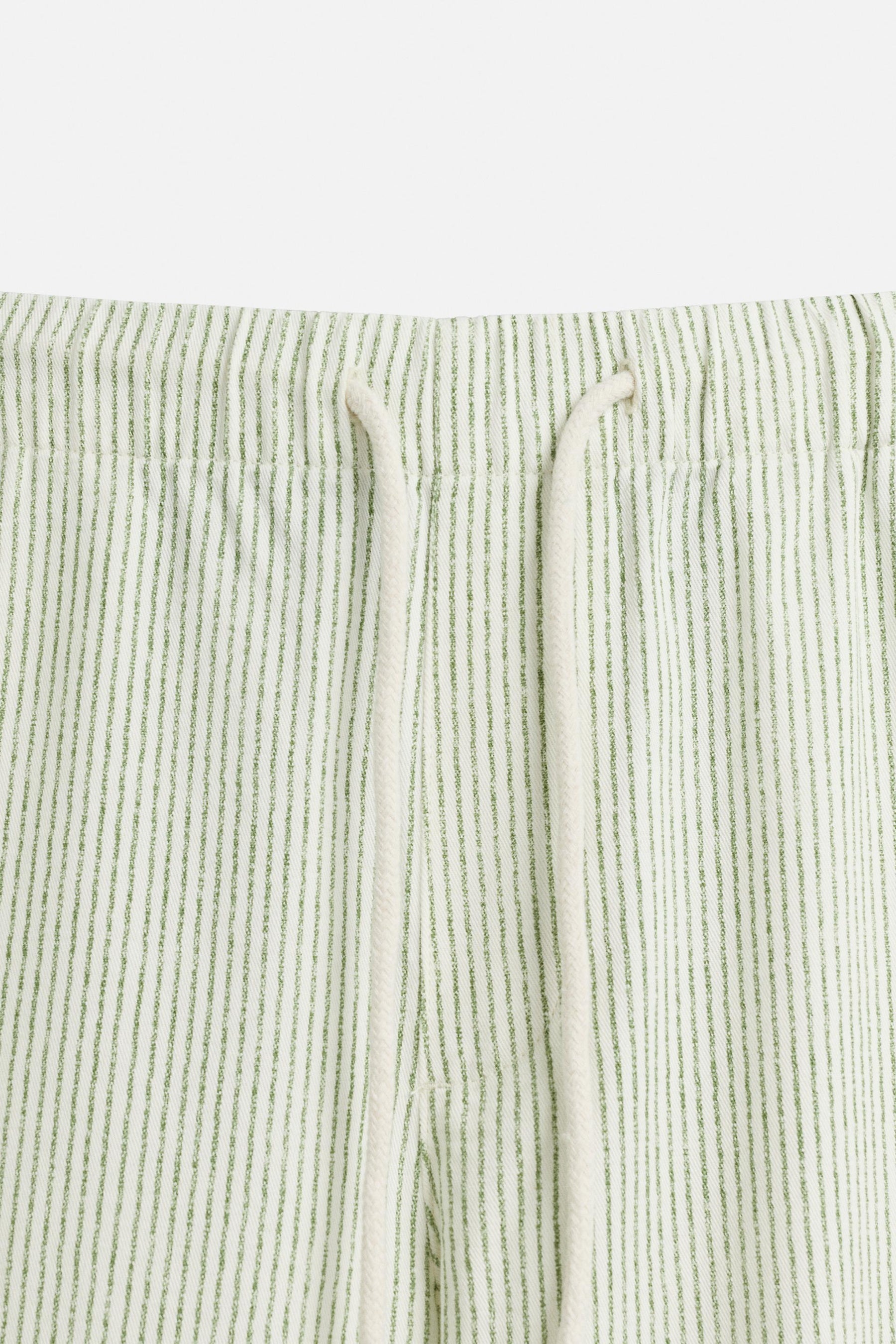 STRIPED BAGGY FIT TROUSERS - Image 8