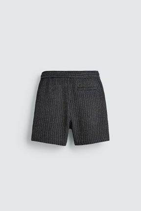 JACQUARD TEXTURED BERMUDA SHORTS - Image 8