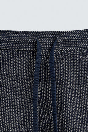 JACQUARD TEXTURED BERMUDA SHORTS - Image 9