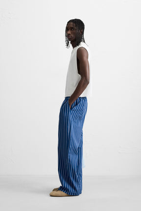 STRIPED RELAXED FIT TROUSERS - Image 4