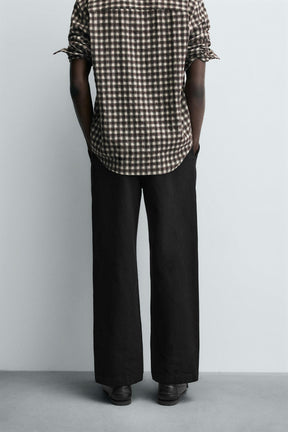 PLEATED RELAXED FIT TROUSERS - Image 3