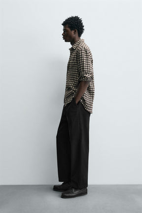 PLEATED RELAXED FIT TROUSERS - Image 4