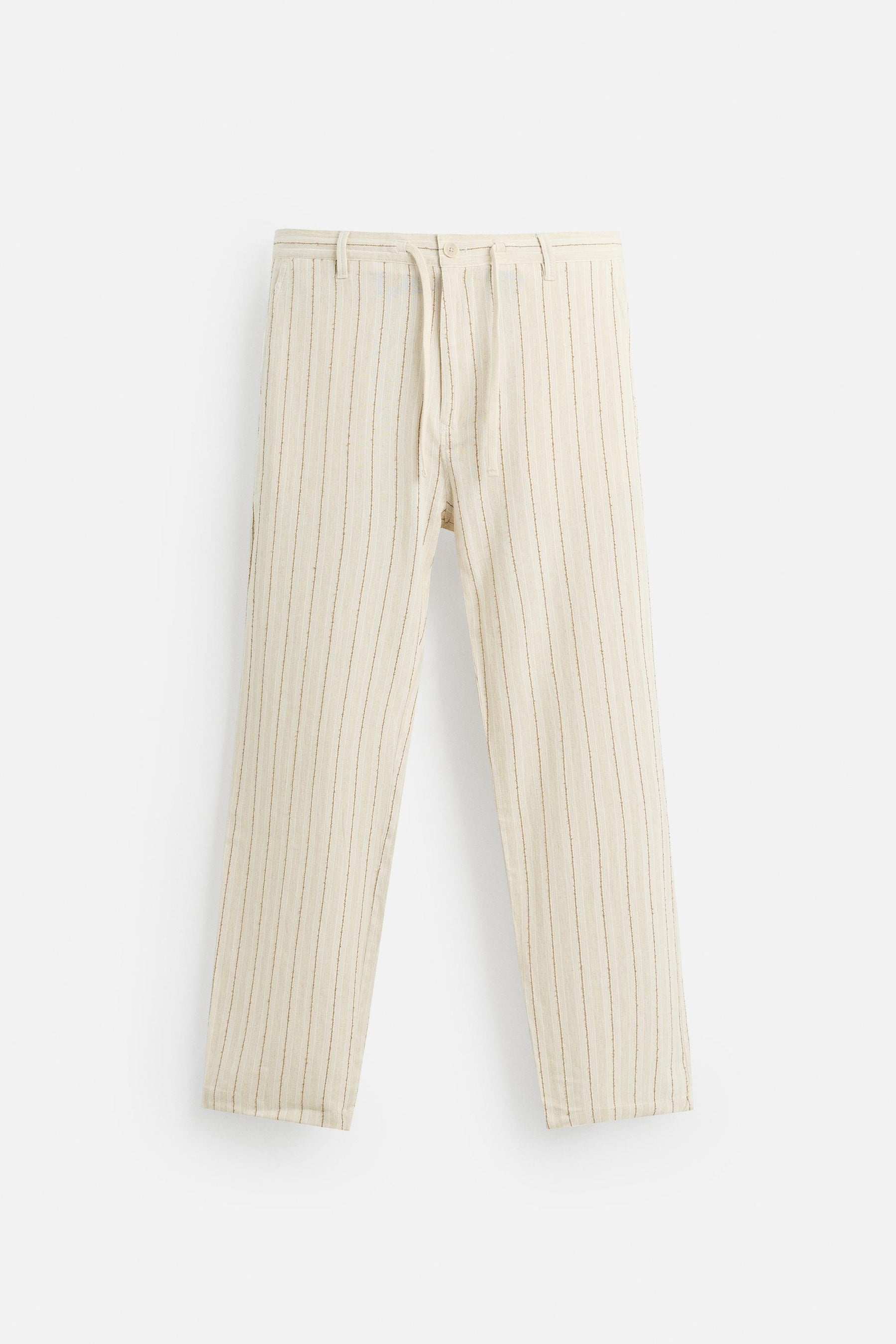 STRIPED JACQUARD TROUSERS - Image 7