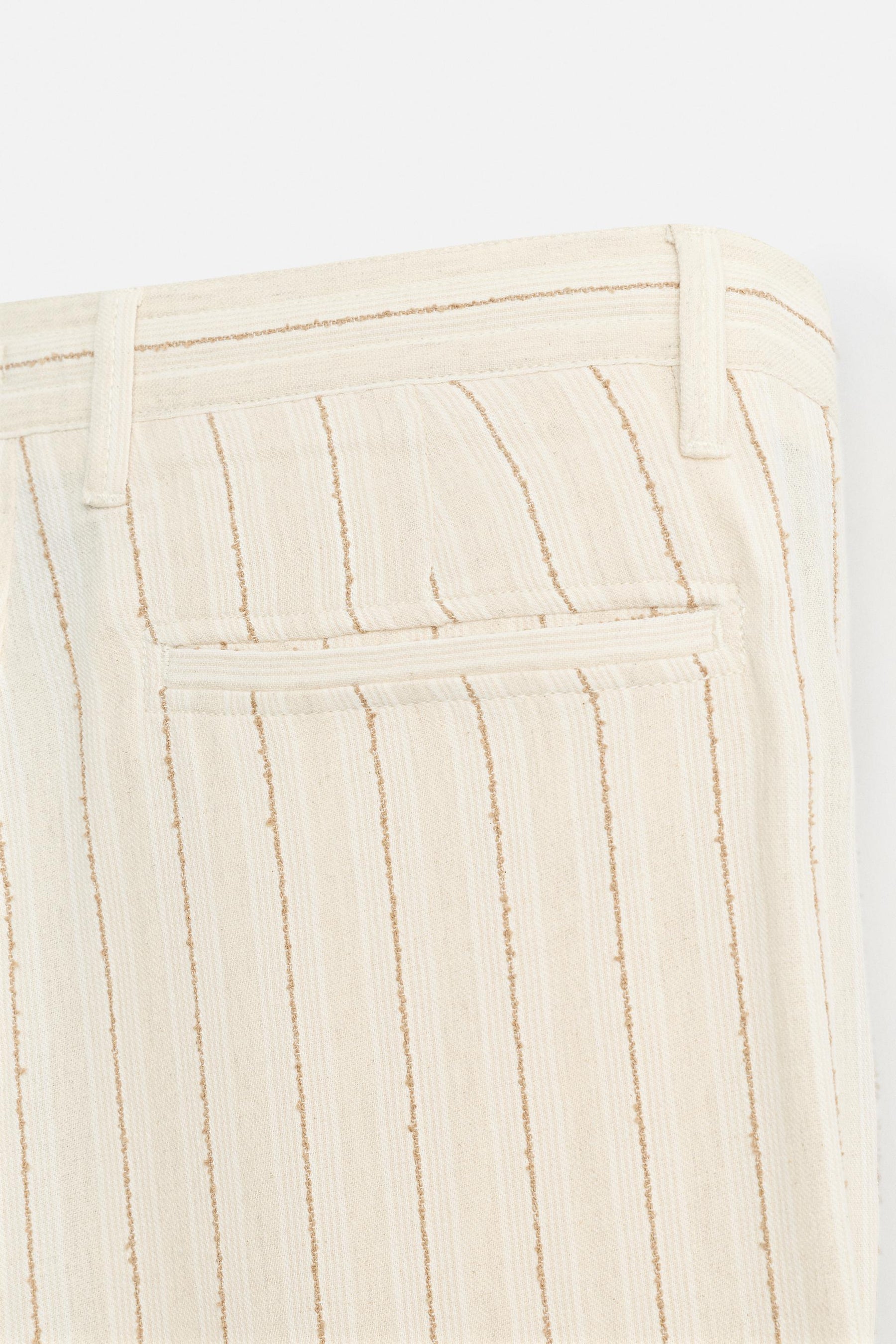 STRIPED JACQUARD TROUSERS - Image 10