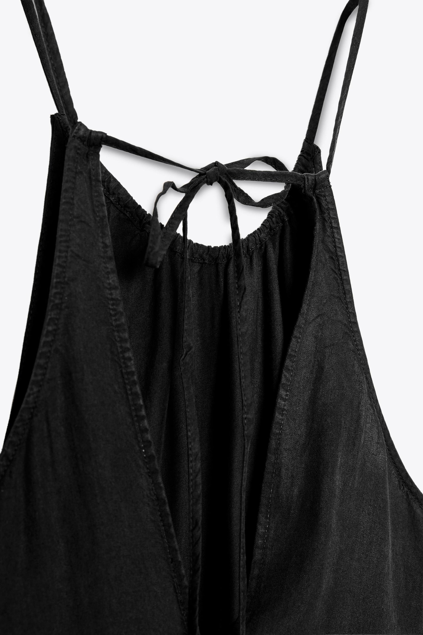 HALTERNECK DRESS WITH GATHERING - Image 8