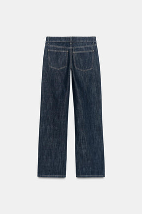 Déifgräifend breet Jeans 