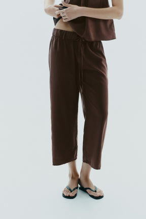 FLOWING CROPPED TROUSERS