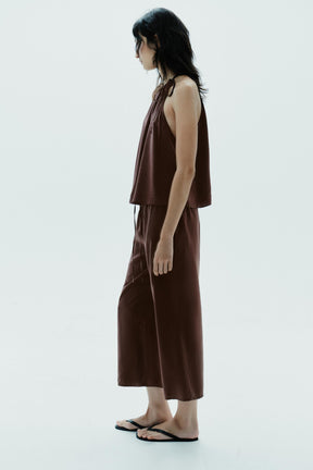 FLOWING CROPPED TROUSERS