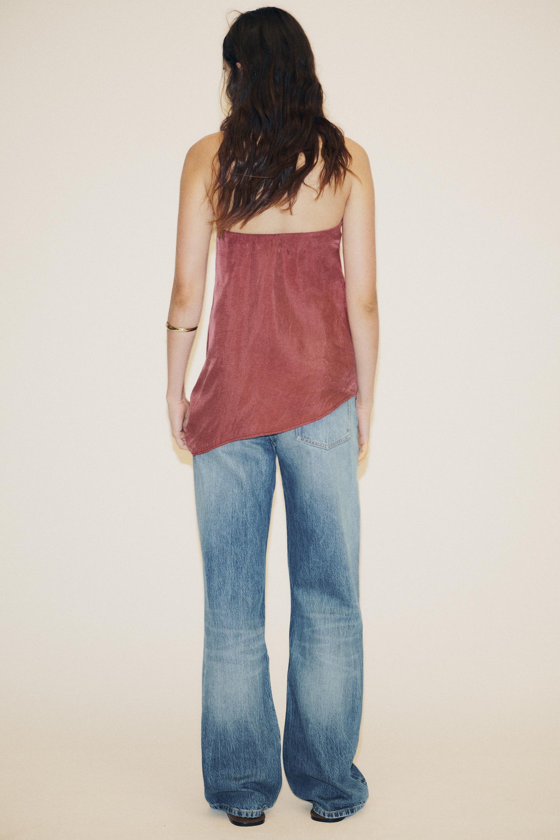 Asymmetric Bandeau Top