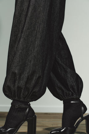 TRF DENIM BANDEAU JUMPSUIT - Image 4