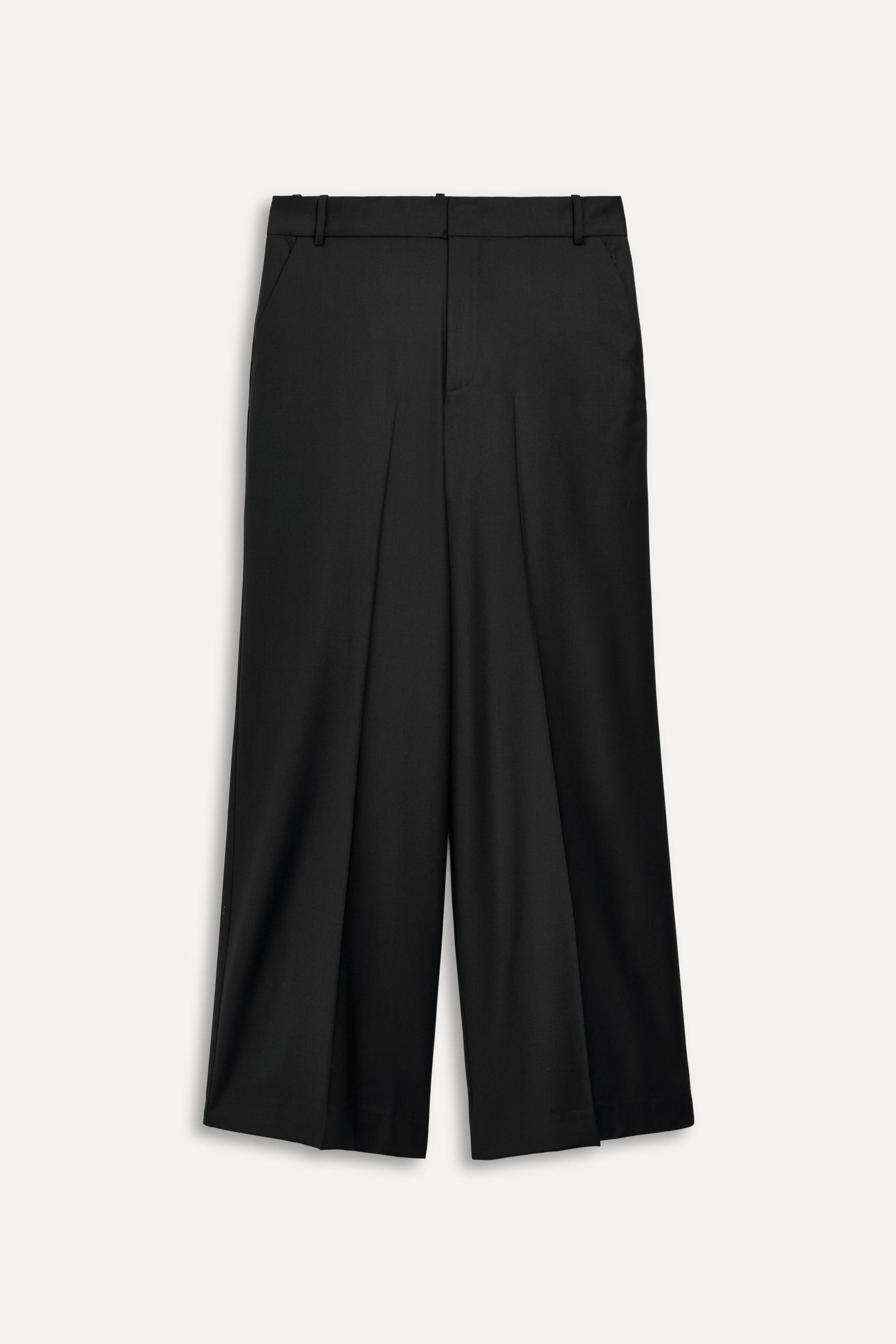 Wool Blend Trousers