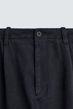 REGULAR FIT TWILL TROUSERS - Image 9